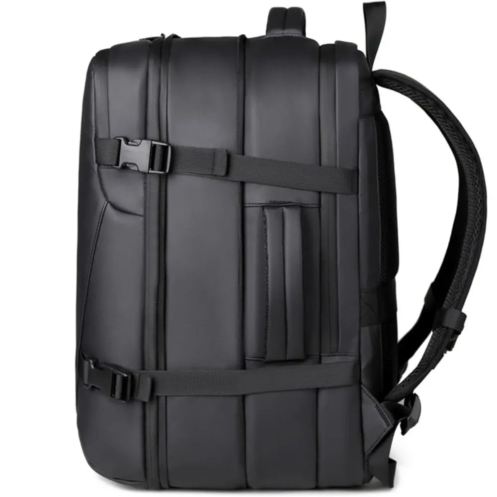 Mochila Executiva de Viagem a Vácuo – Compacta e Elegante