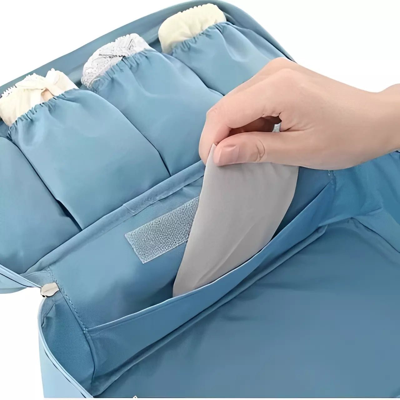 Bolsa Organizadora de Lingerie de Viagem Impermeável - TOP Viagem