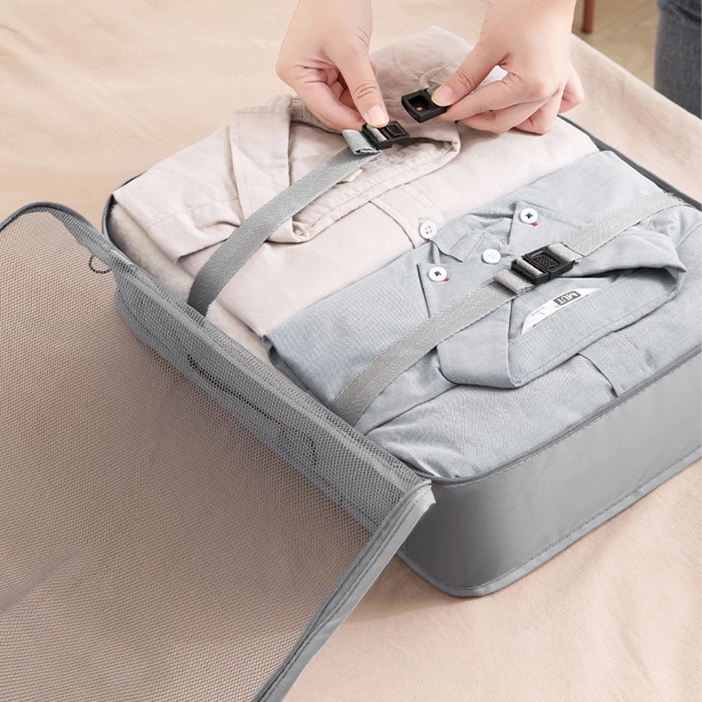 Kit Organizador de Viagem 7 Peças Grande Capacidade