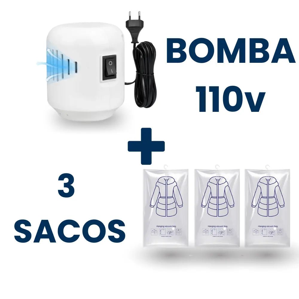 Cabide a Vácuo G (90x70) - TOP Viagem