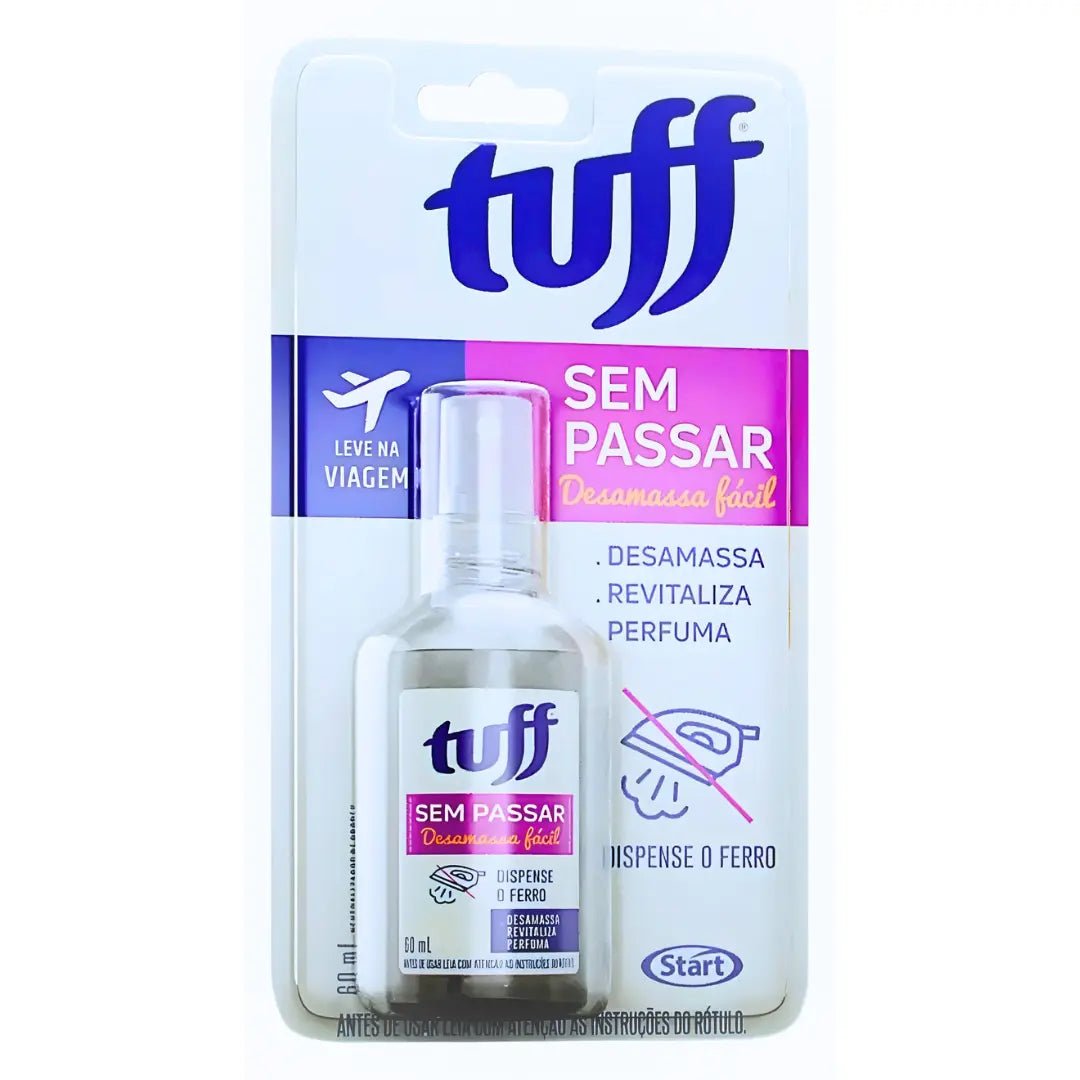 Desamassa Fácil Tuff – Roupas lisas, perfumadas e sem ferro em segundos - TOP Viagem