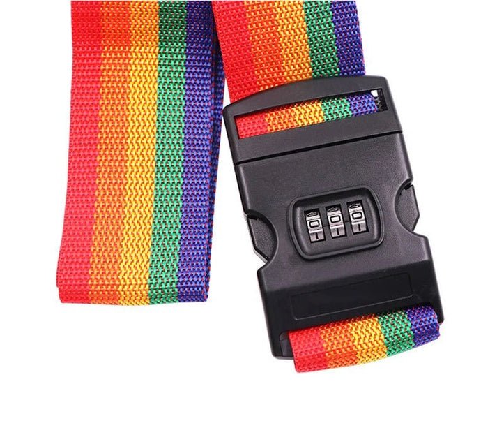 Kit Cinta de Proteção Para Mala + Capa de PVC - TOP Viagem