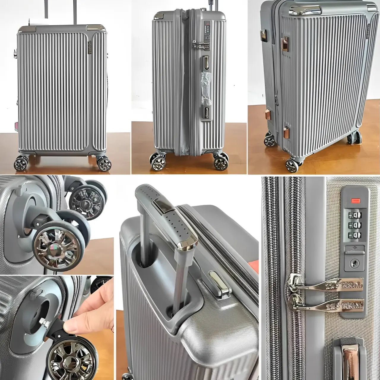 Mala De Bordo 10kg Premium e Rodinhas 360 Removíveis - TOP Viagem