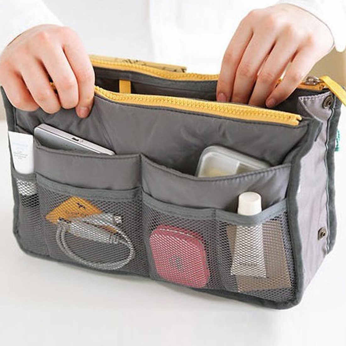 Organizador Interno de Bolsa Com Dupla Camada - TOP Viagem
