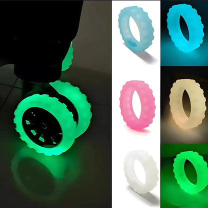 Kit 8 Capas de Silicone para Rodas de Mala – Silêncio & Proteção