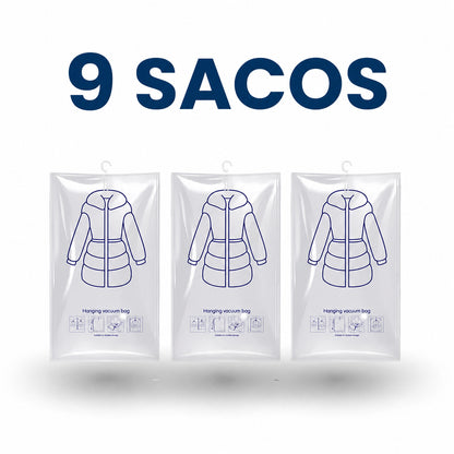 3/6/9 Cabides a Vácuo G (90x70)