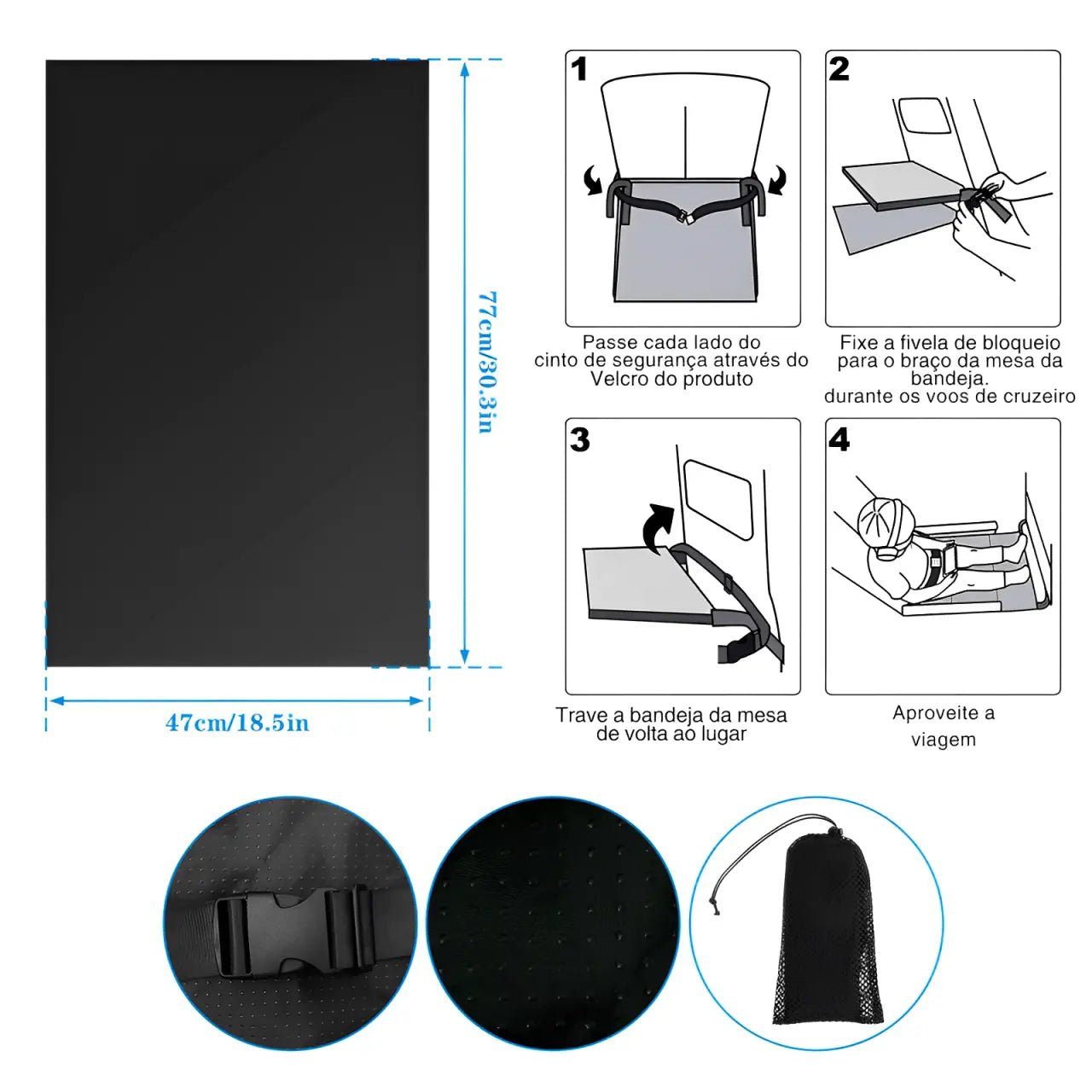 AeroBed | Cama Aérea Infantil - TOP Viagem