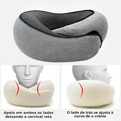 Almofada Ergonômica para pescoço - TOP Viagem