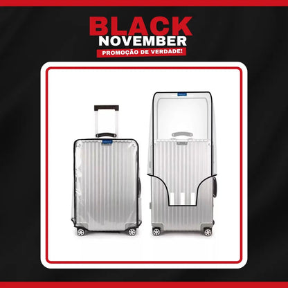 BLACK NOVEMBER Capa Transparente para Mala - TOP Viagem