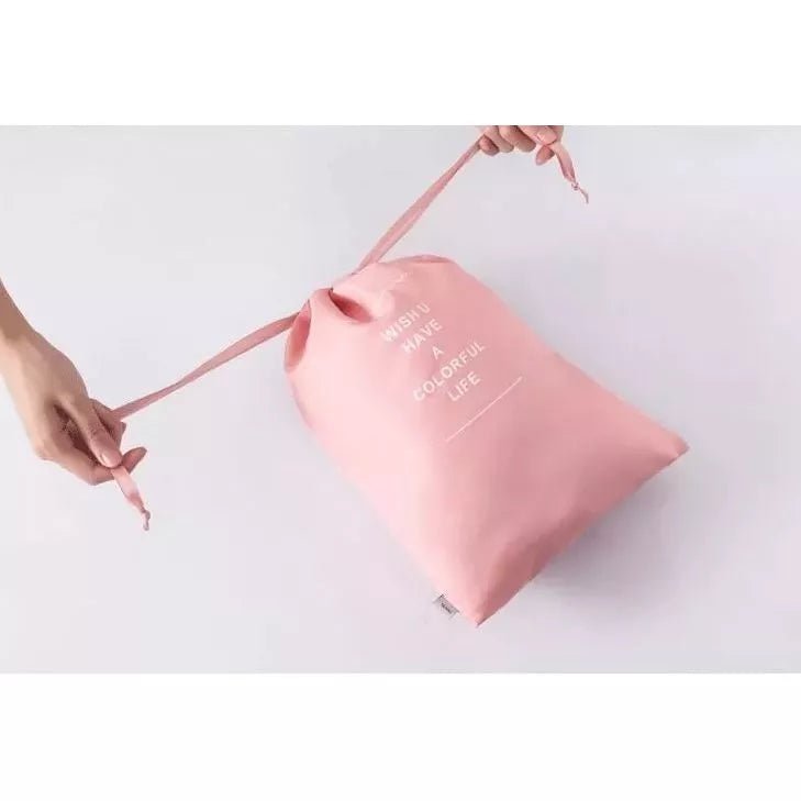 BLACK NOVEMBER Kit Organizador de Viagem 7 Peças Grande Capacidade - TOP Viagem