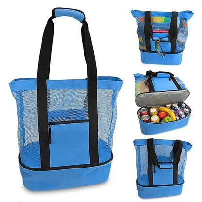 Bolsa de Praia com Compartimento Térmico Embutido - TOP Viagem