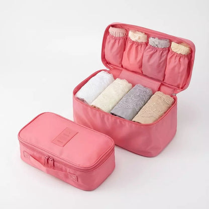 Bolsa Organizadora de Lingerie de Viagem Impermeável - TOP Viagem