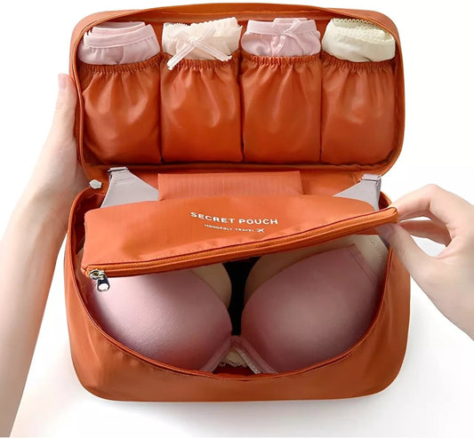Bolsa Organizadora de Lingerie de Viagem Impermeável - TOP Viagem
