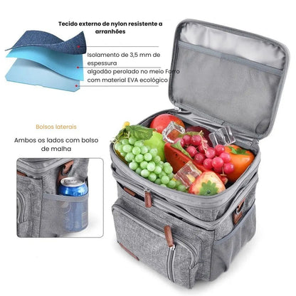Bolsa Térmica Dupla Top Viagem - TOP Viagem