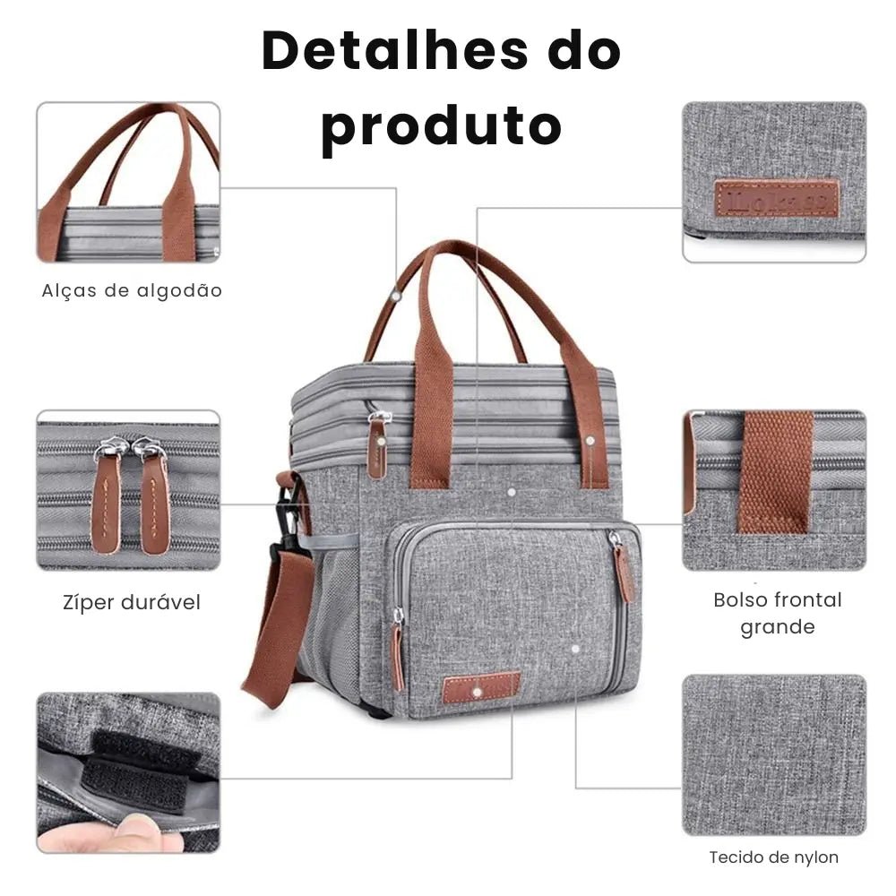 Bolsa Térmica Dupla Top Viagem - TOP Viagem