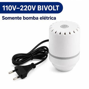 Bomba BIVOLT de Ar Elétrica para Sacos a Vácuo Portátil - TOP Viagem