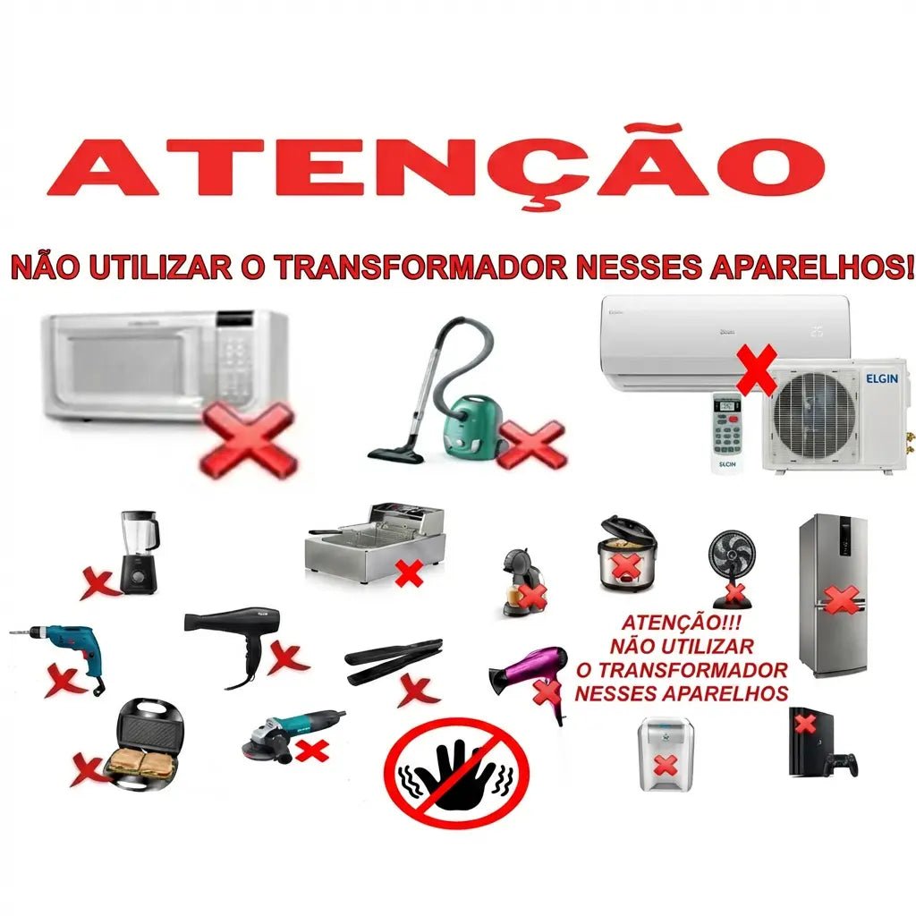 Bomba Elétrica + 5 Sacos a Vácuo Grátis + Autotransformardor 110/220V (70W) Grátis - TOP Viagem