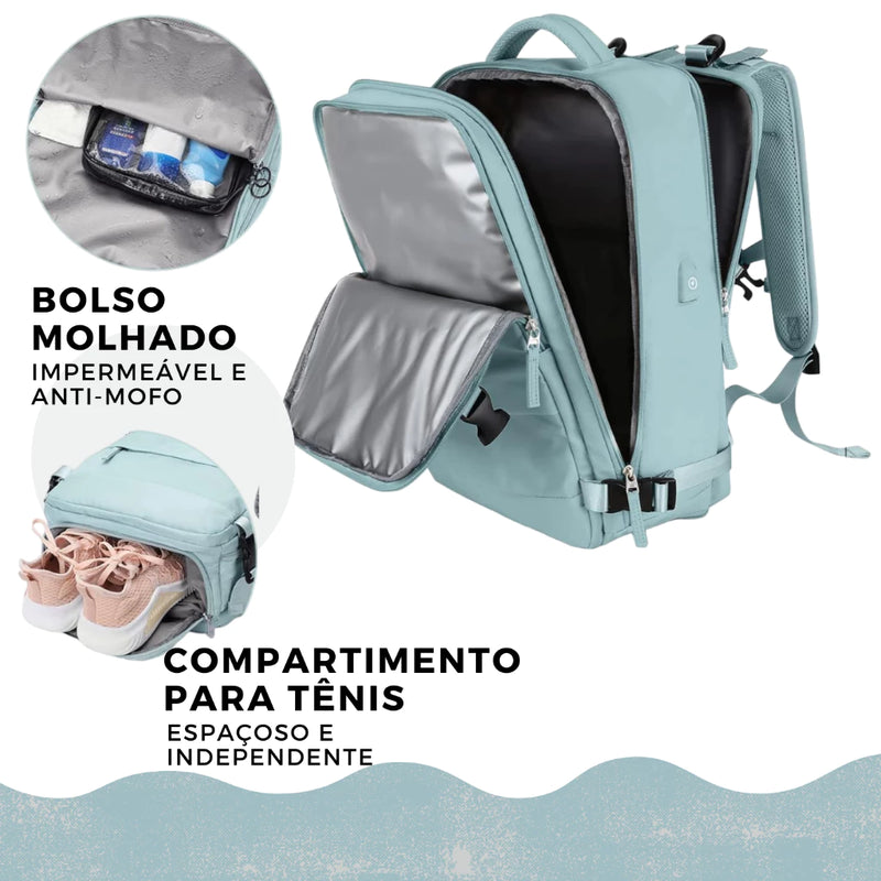 Mochila Expansível VoyagerPro 40L