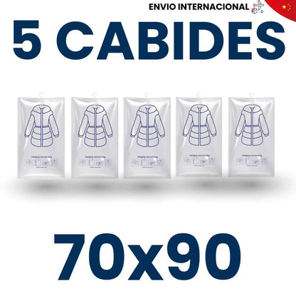 Cabides a Vácuo G (70x90) #4 - TOP Viagem