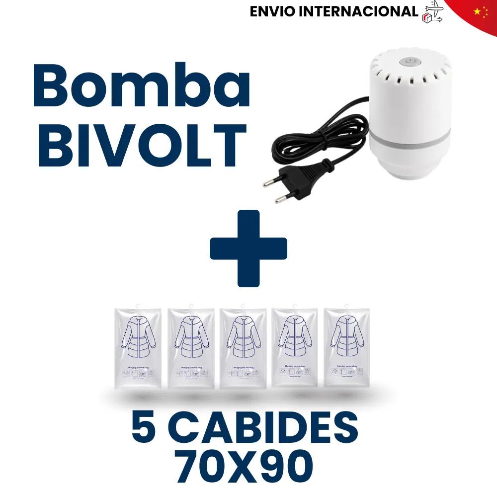 Cabides a Vácuo G (70x90) #4 - TOP Viagem