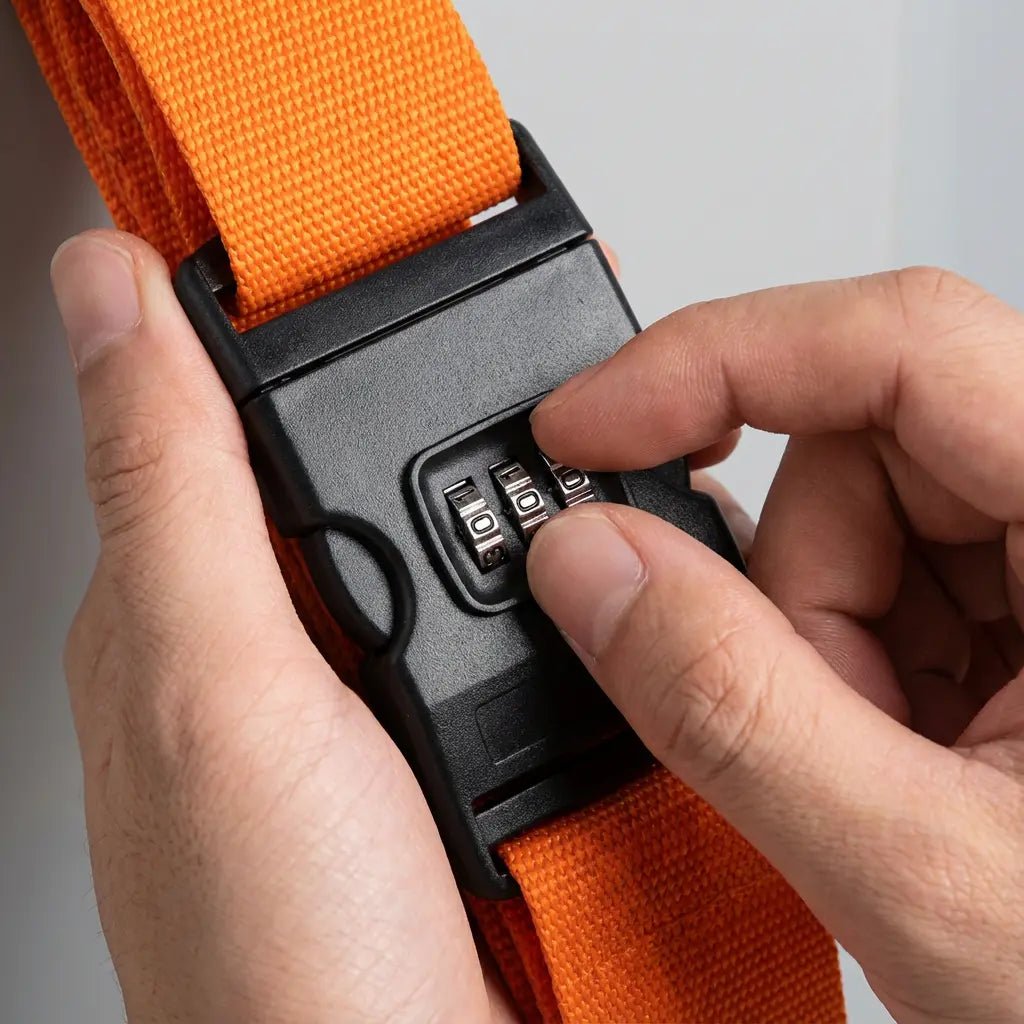 Cinta de Proteção Para Mala com Segredo - TOP Viagem