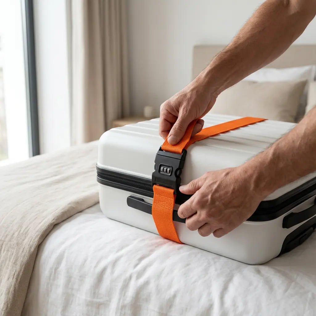 Cinta de Proteção Para Mala com Segredo - TOP Viagem