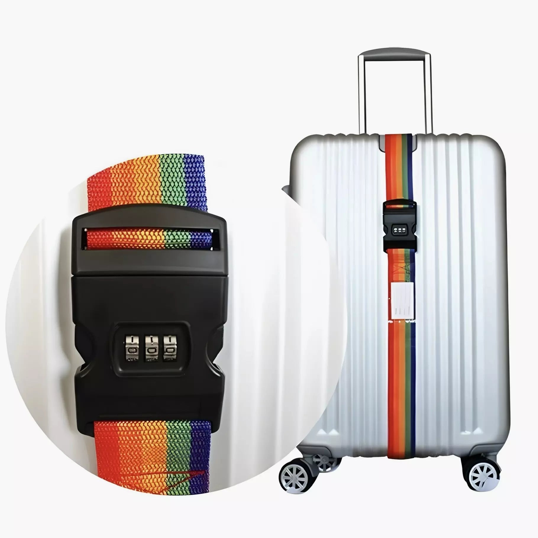 Cinta de Proteção Para Mala com Segredo - TOP Viagem