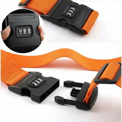 Cinta de Proteção Para Mala com Segredo - TOP Viagem