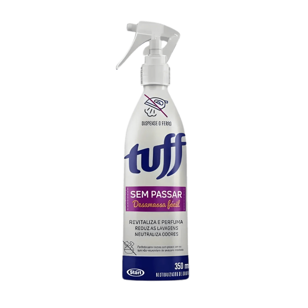 Desamassa Fácil Tuff – Roupas lisas, perfumadas e sem ferro em segundos - TOP Viagem