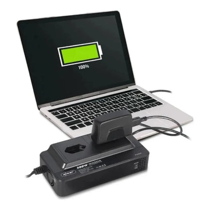 Inversor Veicular Knup 300W com USB e Tomadas 110V/220V - TOP Viagem