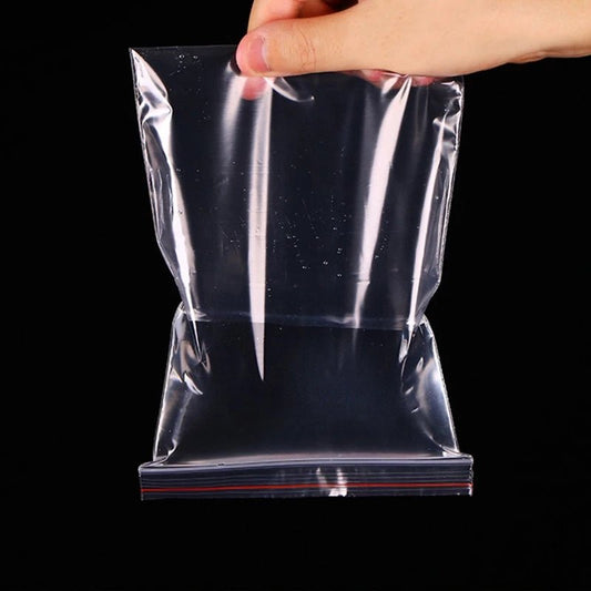 Kit 100 Sacos Zip‑Lock 14x20cm – Ideal para Viagem - TOP Viagem