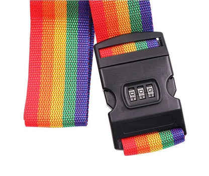 Kit Cinta de Proteção Para Mala + Capa de PVC - TOP Viagem