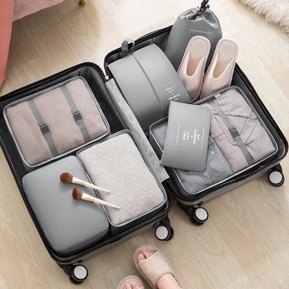 Kit Organizador de Viagem 7 Peças Grande Capacidade (VIP) - TOP Viagem