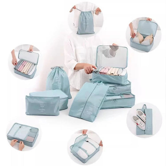 Kit Organizador de Viagem 7 Peças Grande Capacidade (VIP) - TOP Viagem