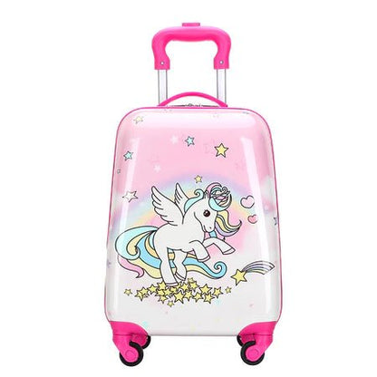 Mala Infantil com Rodinhas 360° – Leve, Rígida e Segura 47x29x20cm - TOP Viagem