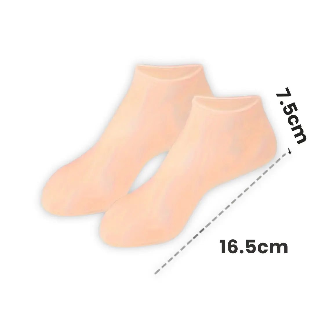 Meias de Silicone Hidratantes – Cuide dos Seus Pés em Qualquer Destino - TOP Viagem