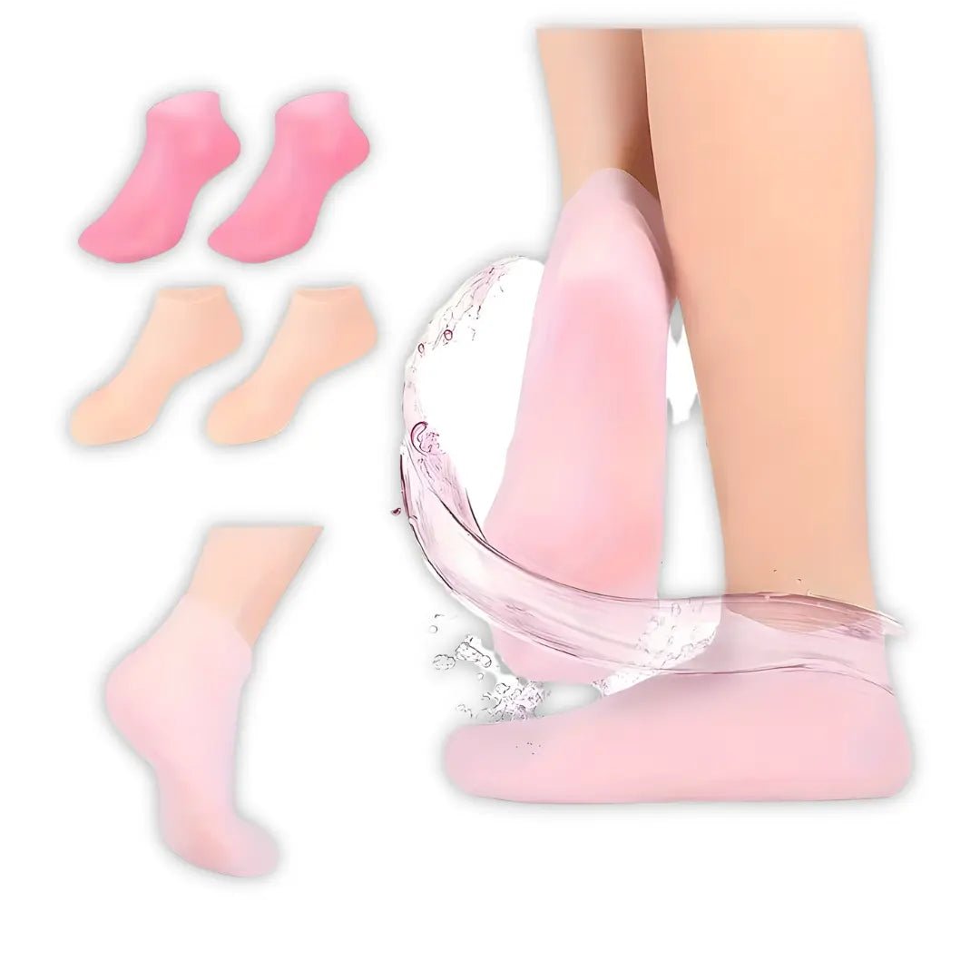 Meias de Silicone Hidratantes – Cuide dos Seus Pés em Qualquer Destino - TOP Viagem