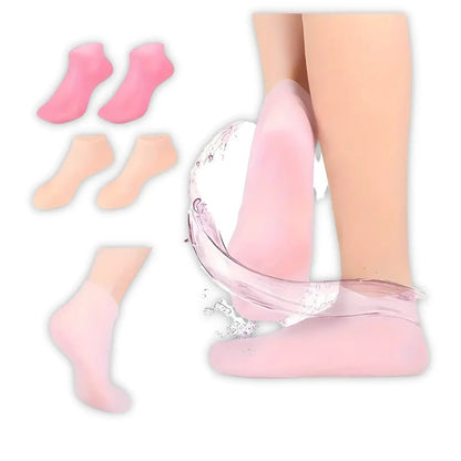 Meias de Silicone Hidratantes – Cuide dos Seus Pés em Qualquer Destino - TOP Viagem