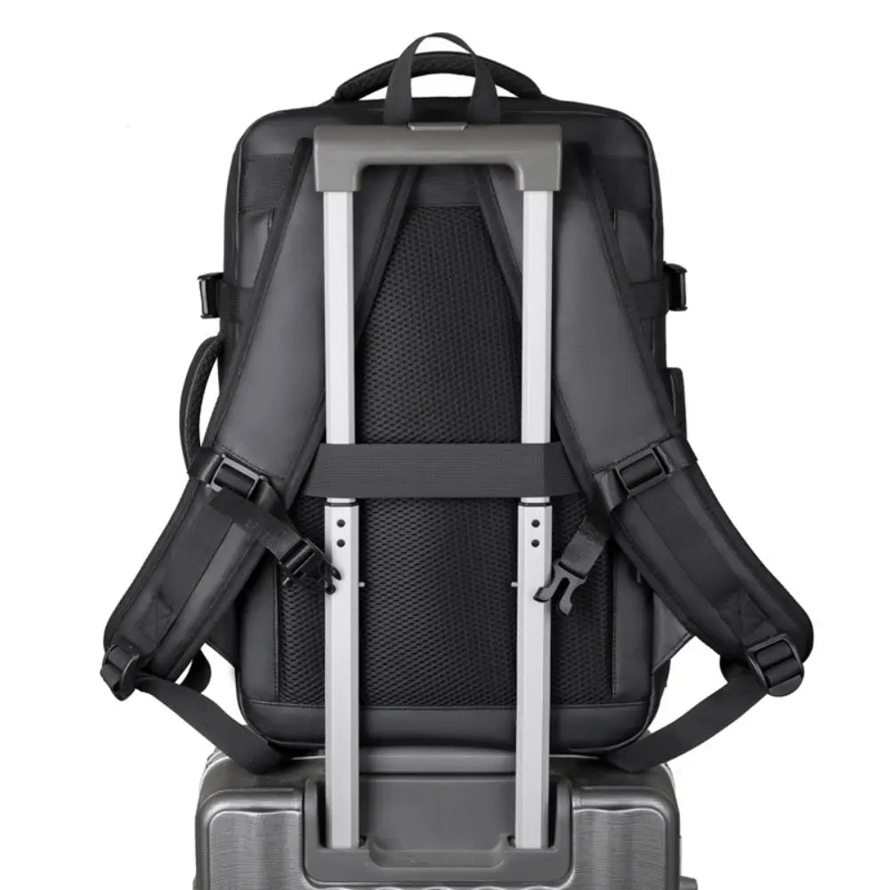 Mochila Executiva de Viagem a Vácuo – Compacta e Elegante - TOP Viagem