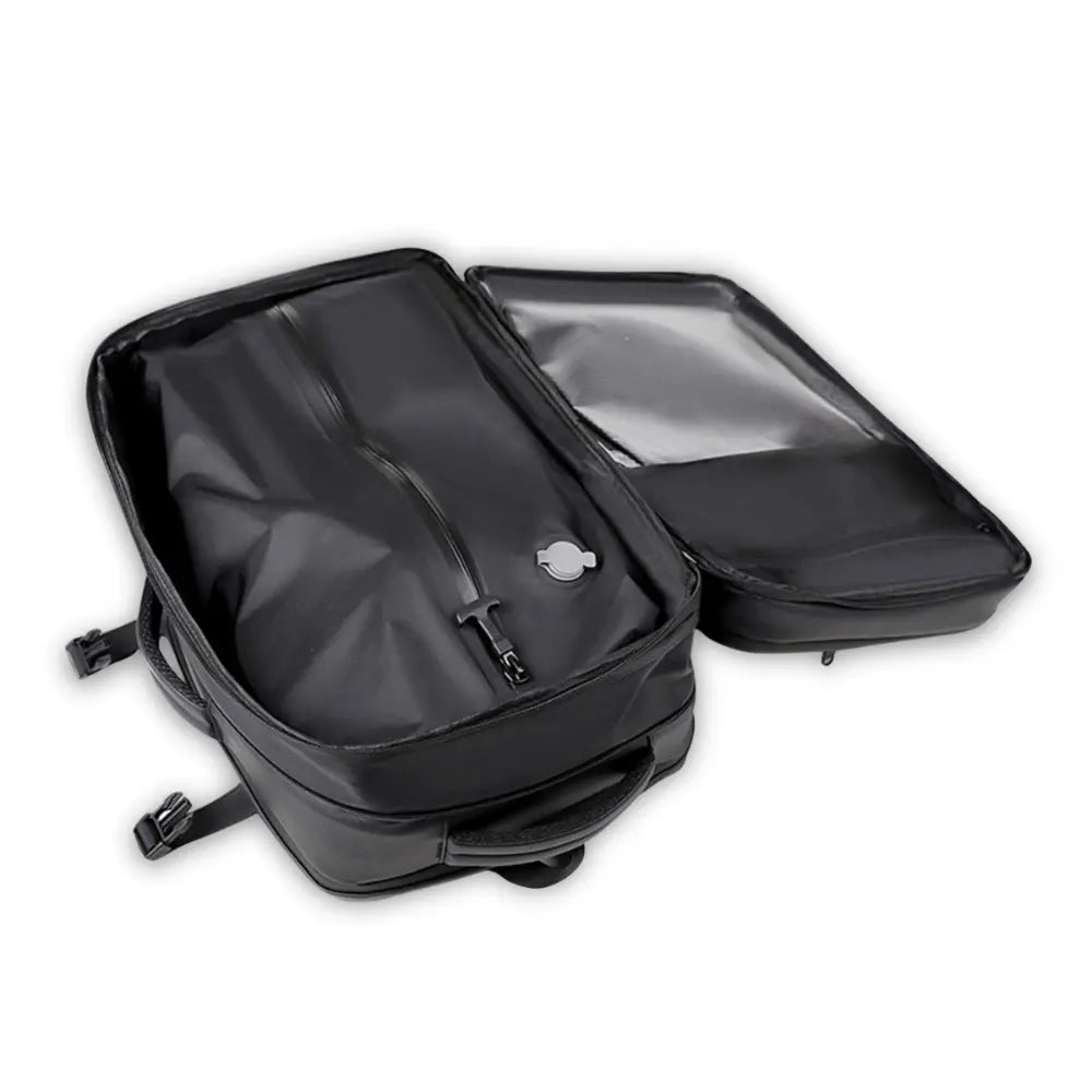 Mochila Executiva de Viagem a Vácuo – Compacta e Elegante - TOP Viagem