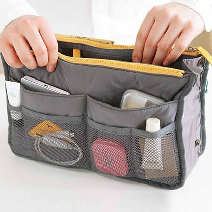 Organizador Interno de Bolsa Com Dupla Camada - TOP Viagem