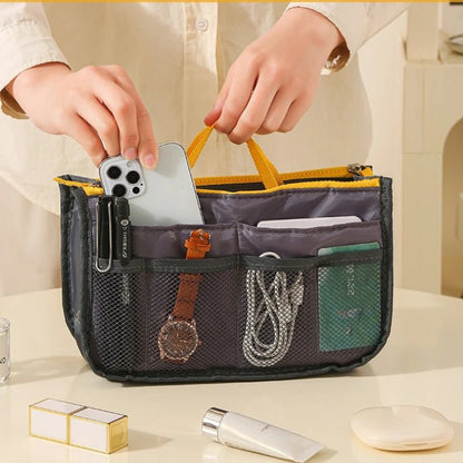 Organizador Interno de Bolsa Com Dupla Camada - TOP Viagem