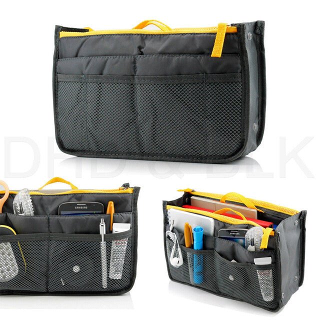 Organizador Interno de Bolsa Com Dupla Camada - TOP Viagem