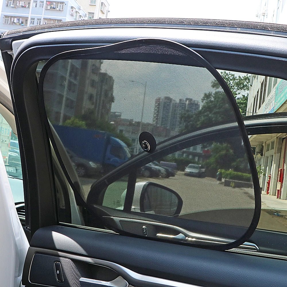 Protetor Solar para Vidro Lateral com Ventosa – Kit com 2 Unidades - TOP Viagem