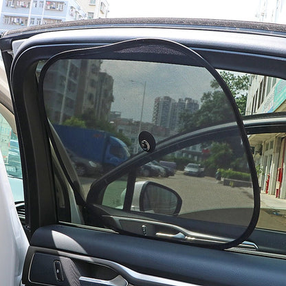 Protetor Solar para Vidro Lateral com Ventosa – Kit com 2 Unidades - TOP Viagem