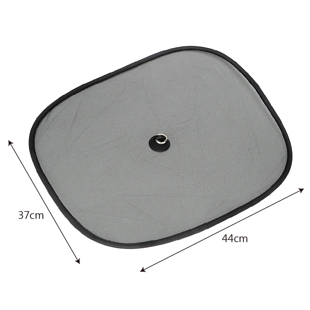 Protetor Solar para Vidro Lateral com Ventosa – Kit com 2 Unidades - TOP Viagem