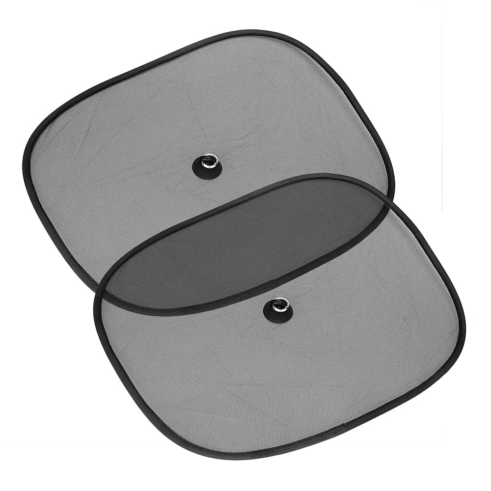 Protetor Solar para Vidro Lateral com Ventosa – Kit com 2 Unidades - TOP Viagem