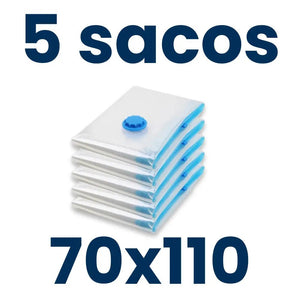 Sacos a Vácuo 60x80 OU 70x110 - TOP Viagem