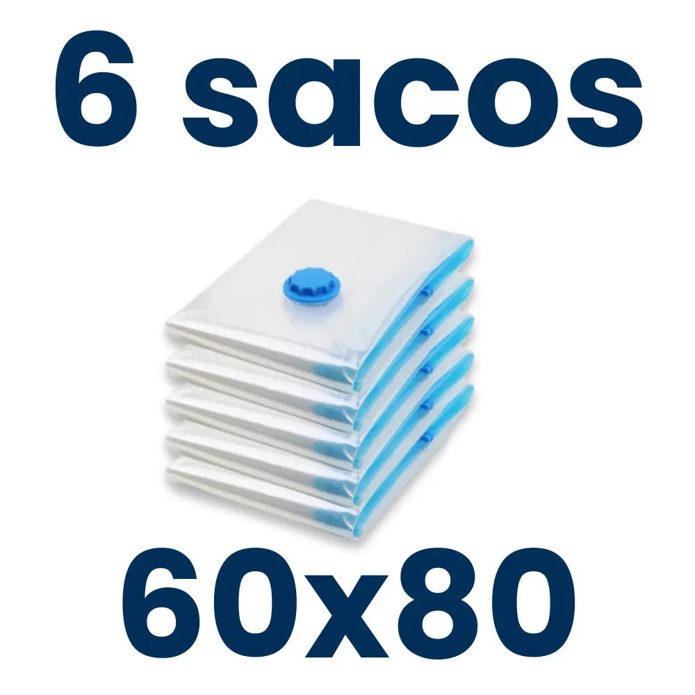 Sacos a Vácuo 60x80 OU 70x110 - TOP Viagem