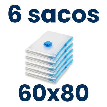 Sacos a Vácuo 60x80 OU 70x110 - TOP Viagem